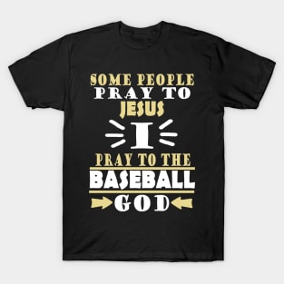 Baseball baseball player pitcher girls men T-Shirt